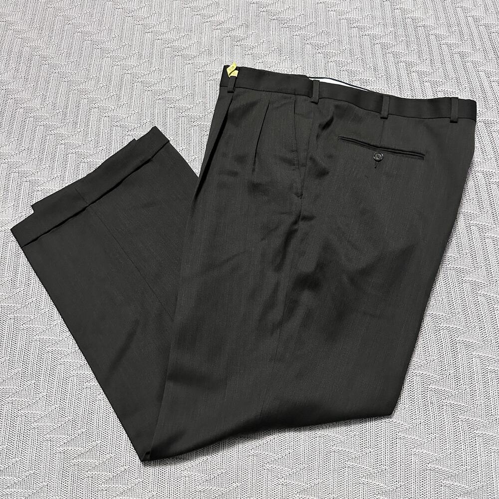 Burberry brown gray dress pants